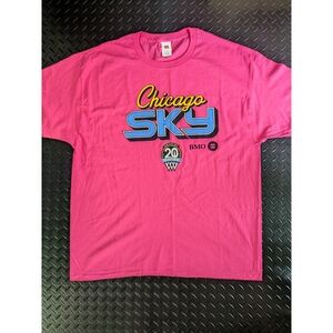 Chicago Sky WNBA Bright Pink Tee